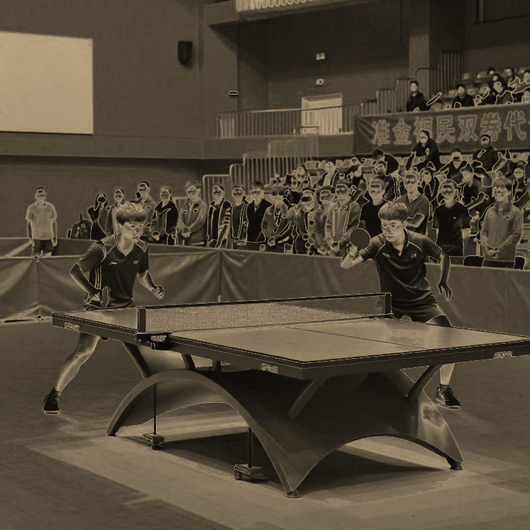 The Butterfly Table and the Hidden Membership Machine of English Table Tennis